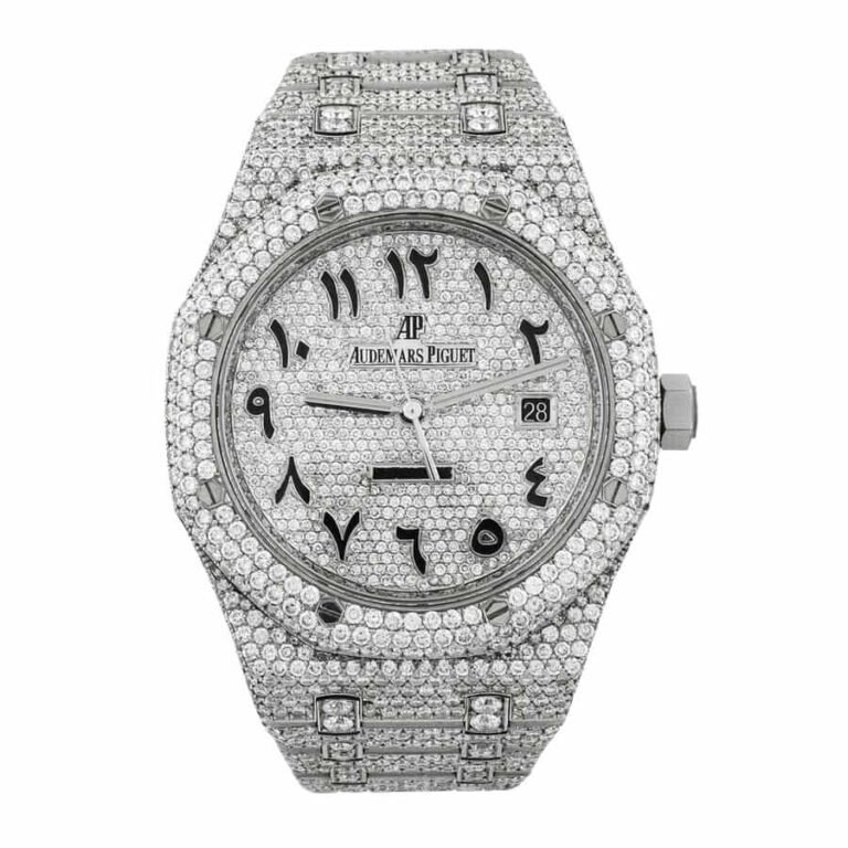 Audemars Piguet Royal Oak 15400ST.OO.1220ST.02 Iced Out