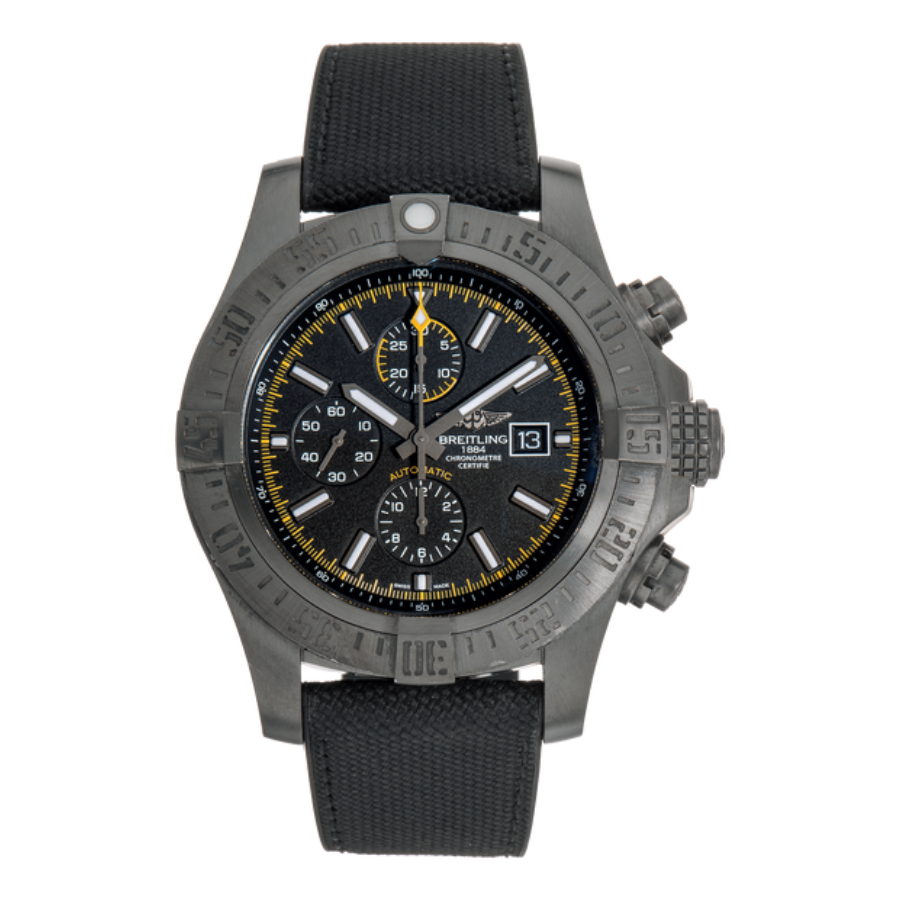 Breitling Super Avenger II M133711A/BF30 Black Steel