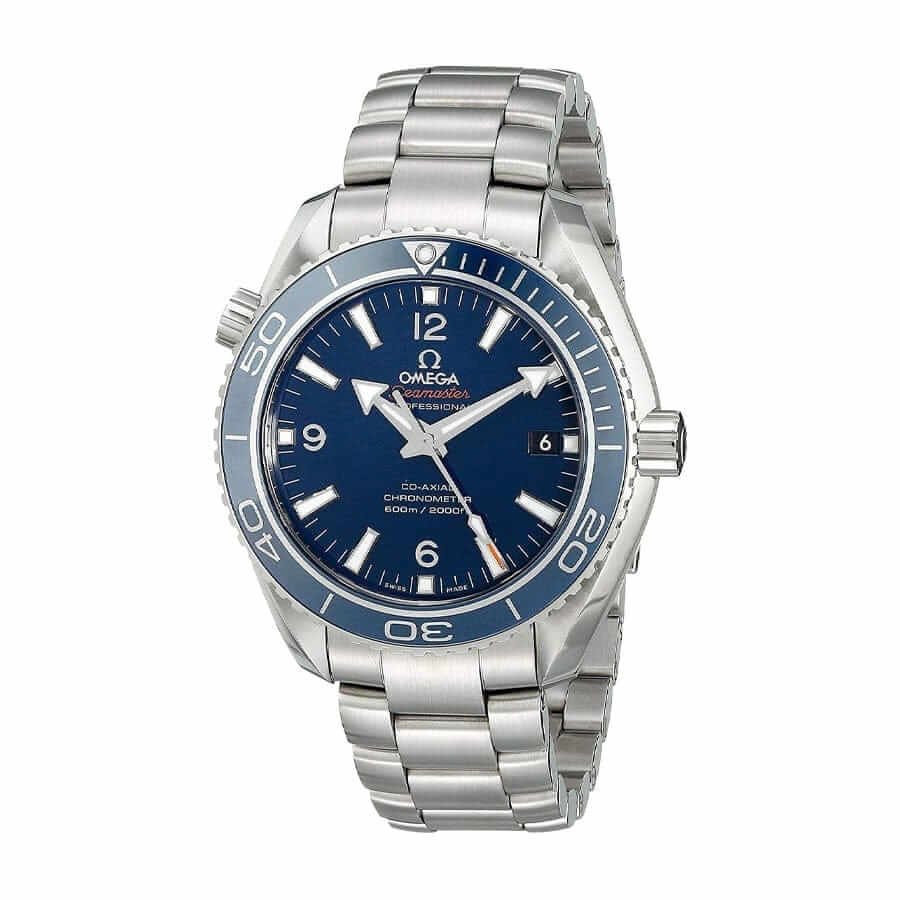 Omega Seamaster Planet Ocean 232.90.42.21.03.001 Blue Dial Near Original photograph 2