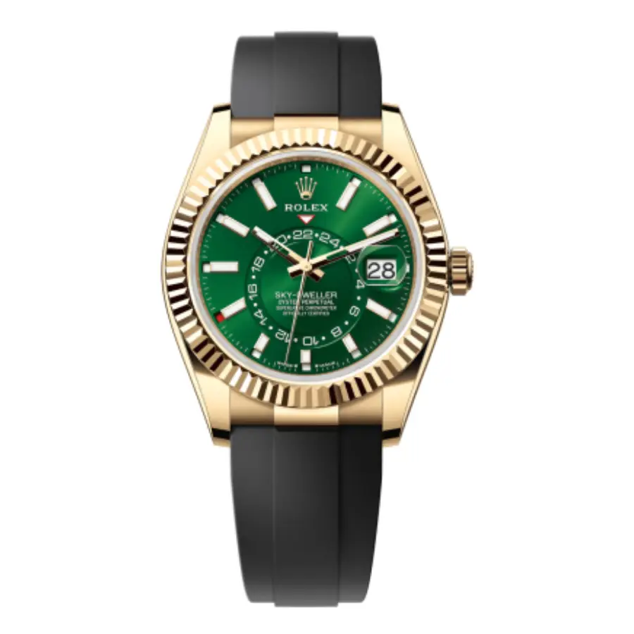 Rolex Sky-Dweller 336238 Bright Green Ultra Fine