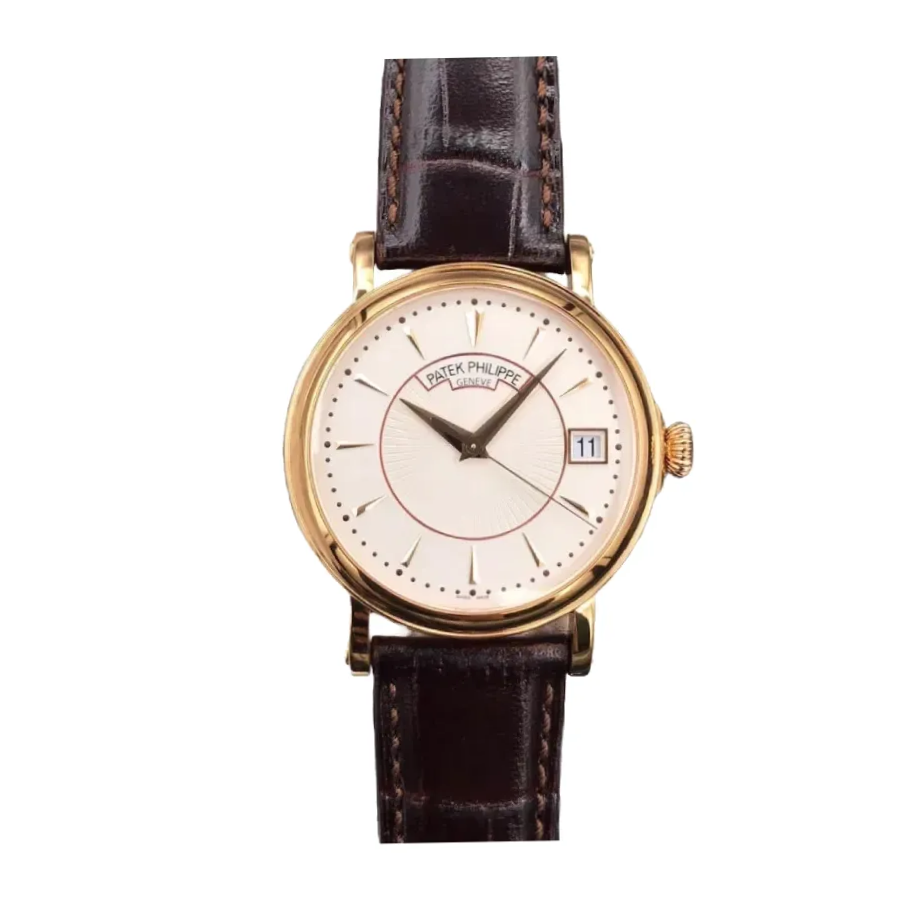 Patek Philippe Calatrava 5153J-001 Yellow Gold Officer’s Case