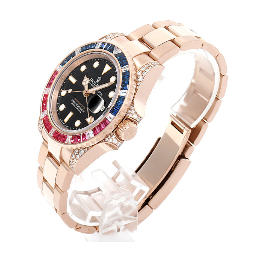 Rolex GMT-Master II 126755SARU Diamond Bezel photograph 2