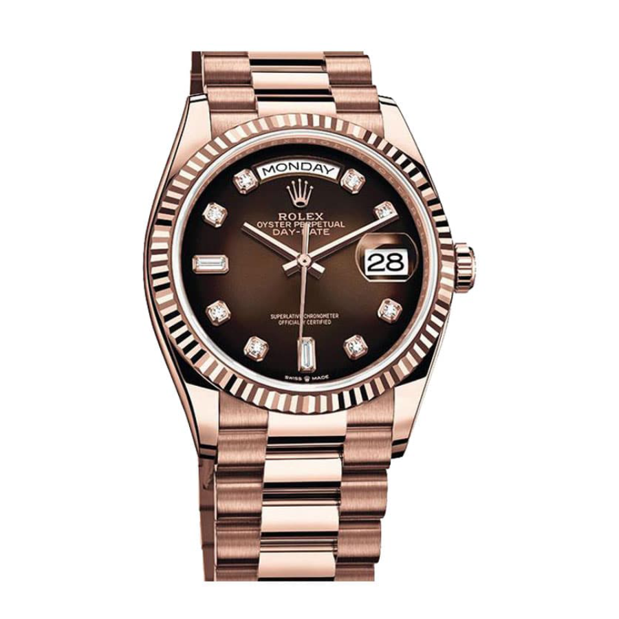 Rolex Day-Date 128235 Brown Ombre Dial photograph 2