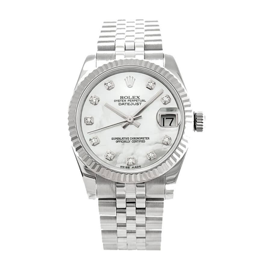 Rolex Datejust 178274 MOP Diamond Dial Swiss