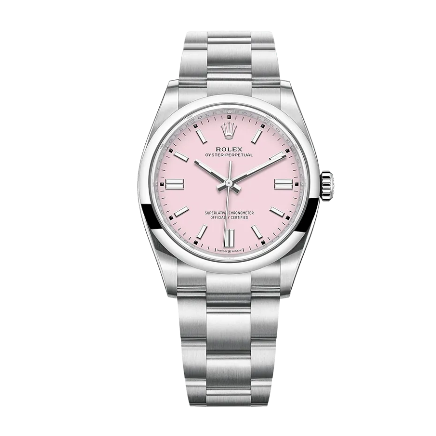 Rolex Milgauss Oyster Perpetual 124300 Candy Pink