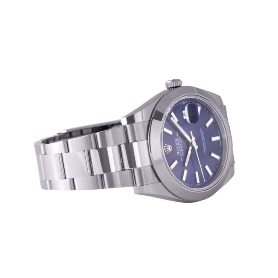 Rolex Datejust 126300 Blue Dial Oyster Perpetual photograph 2