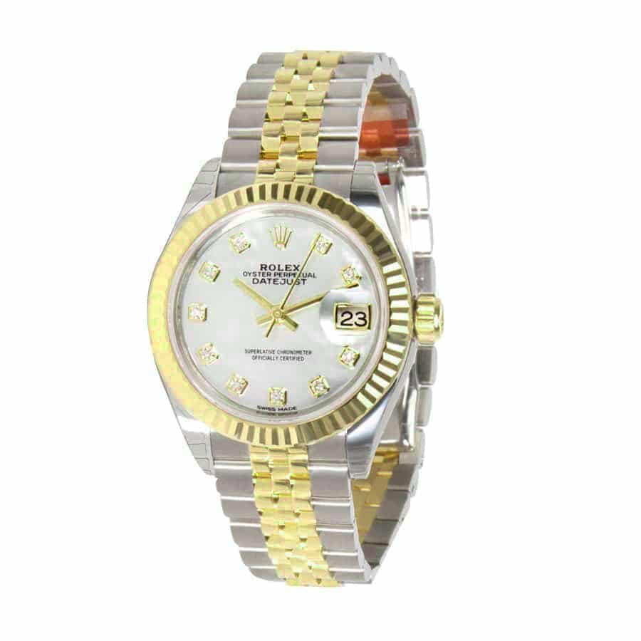 Rolex Lady-Datejust 279173 Silver Diamond Dial photograph 2