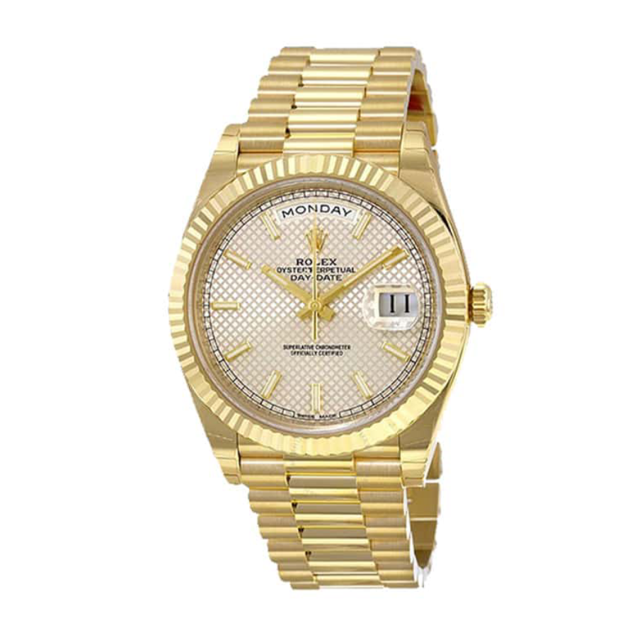 Rolex Day-Date 228238-0004 Diagonal Silver photograph 2
