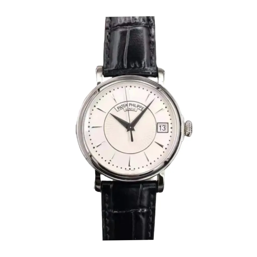 Patek Philippe Calatrava 5153G-010 White Gold Officer’s Case