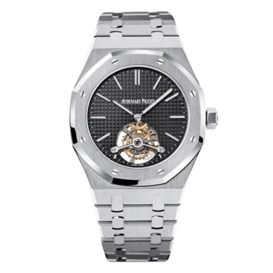 Audemars Piguet Royal Oak Tourbillon 26512ST Black Dial High Fidelity