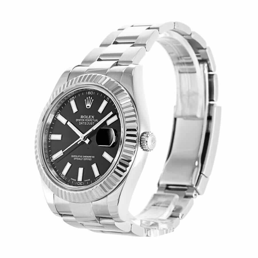 Rolex Datejust 116334BKSO Automatic Black Dial photograph 2
