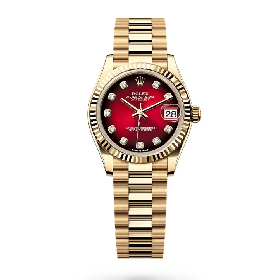 Rolex Datejust 278278 Red Dial Signature Super