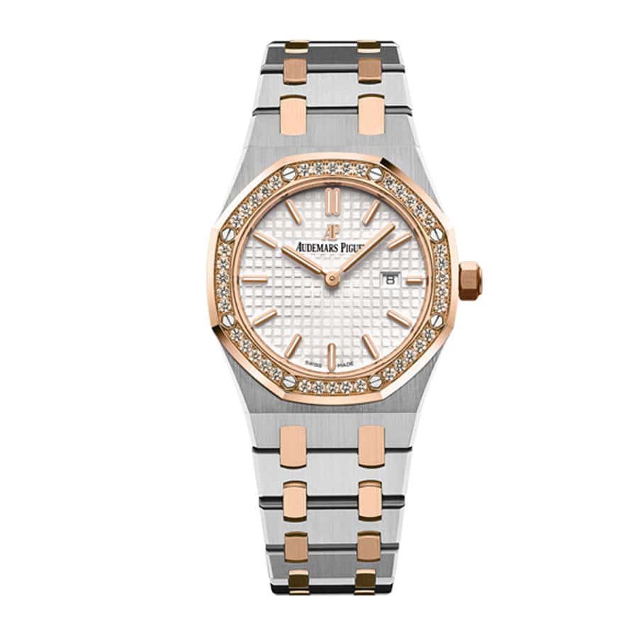 Audemars Piguet Royal Oak Ladies 67651SR.ZZ.1261SR.01 Diamond Bezel