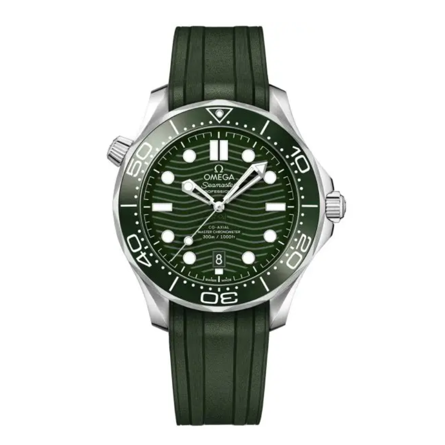 Omega Seamaster Diver 210.30.42.20.10.001 Green Handcrafted