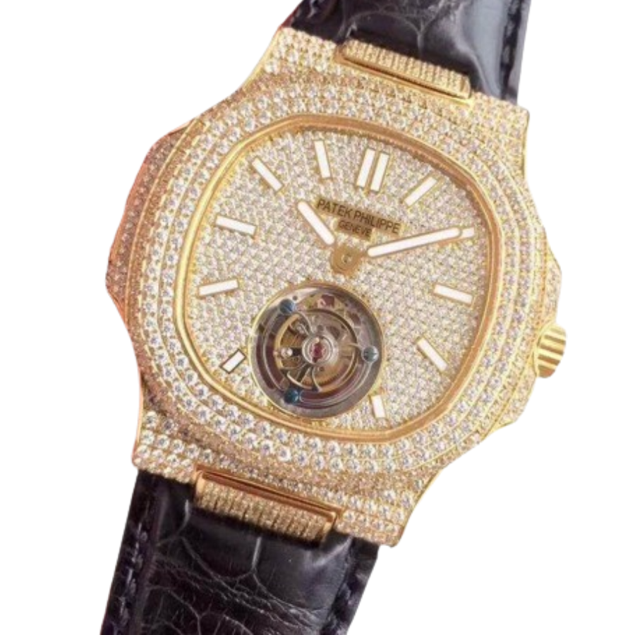 Patek Philippe Nautilus 5711 Tourbillon Jumbo Yellow Gold Dial photograph 2