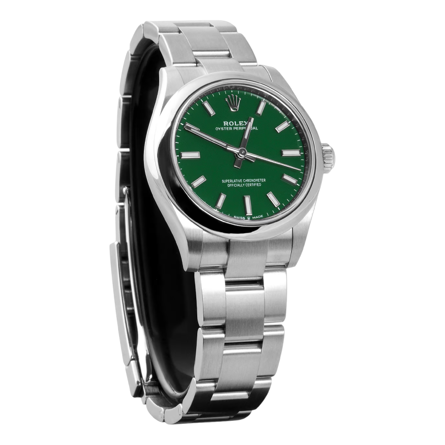 Rolex Datejust 277200 Oyster Perpetual Green Dial photograph 2