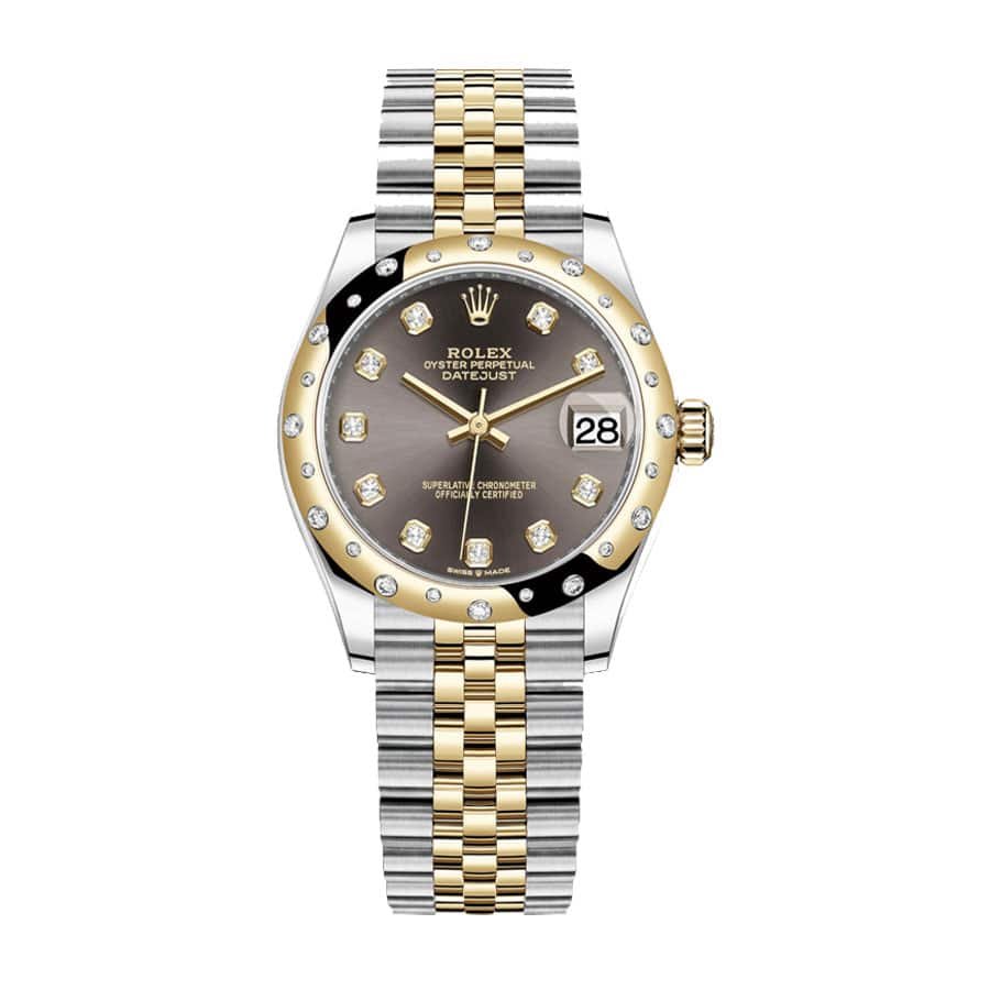 Rolex Datejust 278343RBR Champagne Roman Dial Ultra Realistic