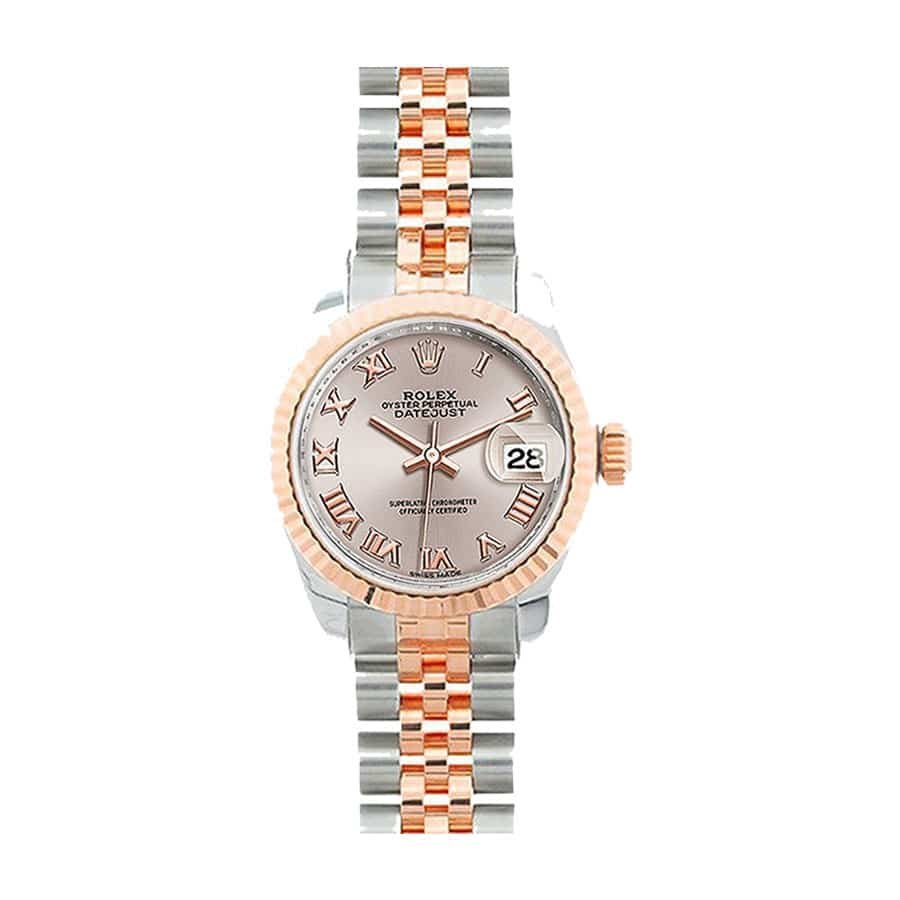Rolex Lady-Datejust 279171 Everose Chocolate Dial
