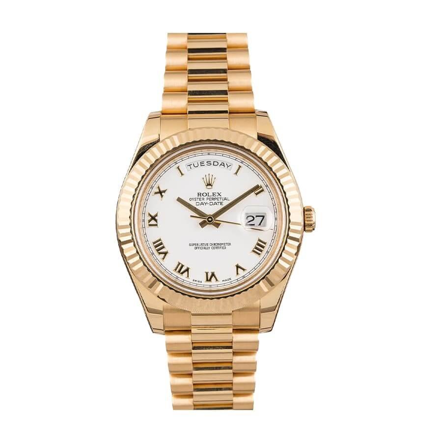 Rolex Day-Date 118235F-0024 President Rose Gold Roman Dial Ultra Fine