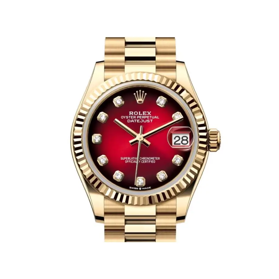 Rolex Datejust 278278 Red Dial Signature Super photograph 2