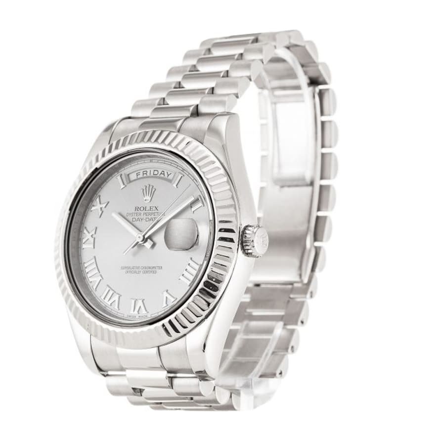 Rolex Day-Date 218239-0041 White Roman Dial photograph 2