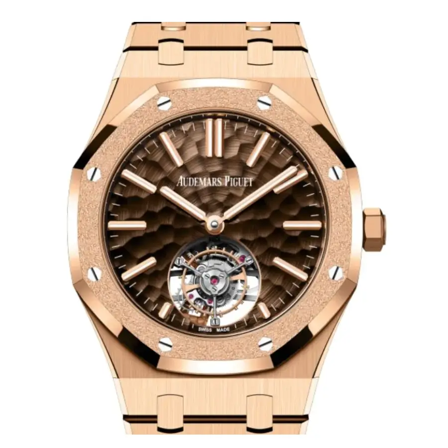 Audemars Piguet Royal Oak 26730OR.GG.1320OR.01 Selfwinding Flying Tourbillon Ultra Realistic photograph 2