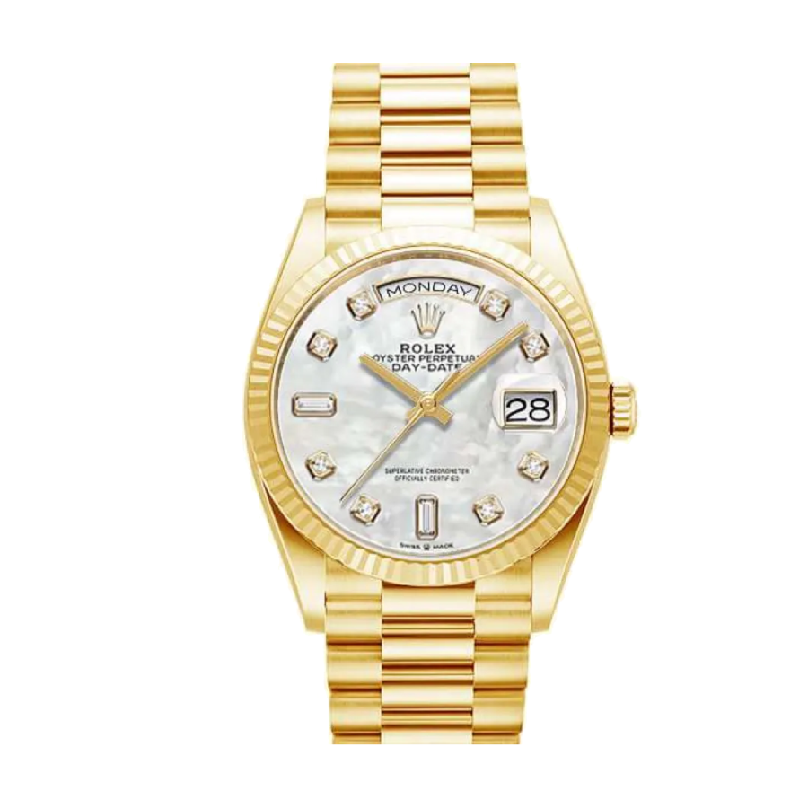 Rolex Day-Date 128238 Mother of Pearl Swiss