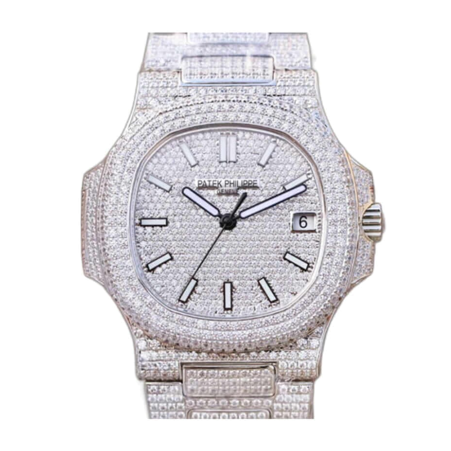 Patek Philippe Nautilus Iced Out 5719/10G