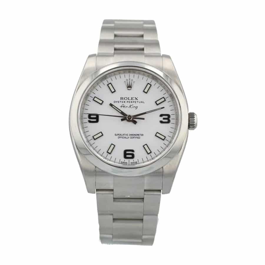 Rolex Air-King 114200 White Dial