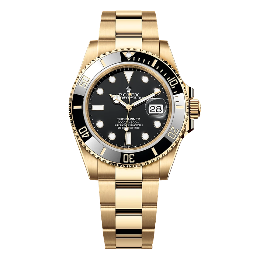 Rolex Submariner Date 126618LN Yellow Gold Black Dial Exceptional